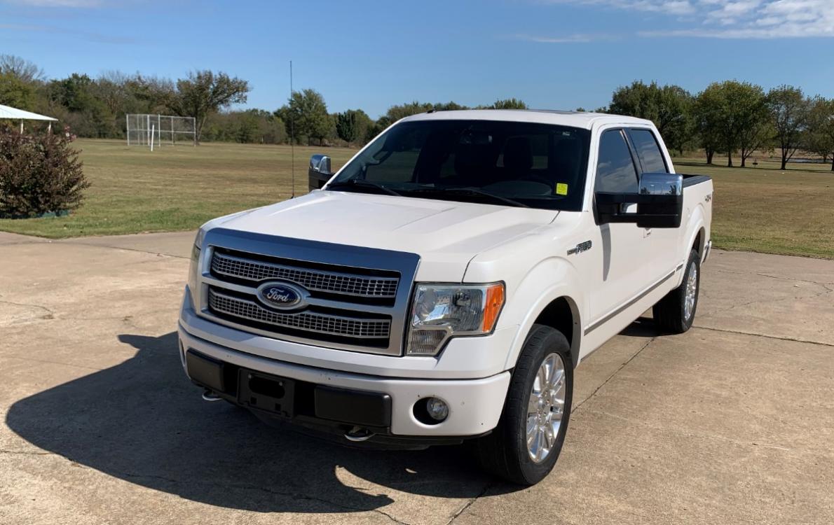 2012 White Ford F-150 XLT PLATINUM SUPER CREW 5.5-FT. BED 4WD (1FTFW1E66CF) with an 6.2L V8 SOHC 16V engine, 6-Speed Automatic transmission, located at 17760 Hwy 62, Morris, OK, 74445, (918) 733-4887, 35.609104, -95.877060 - Photo #1