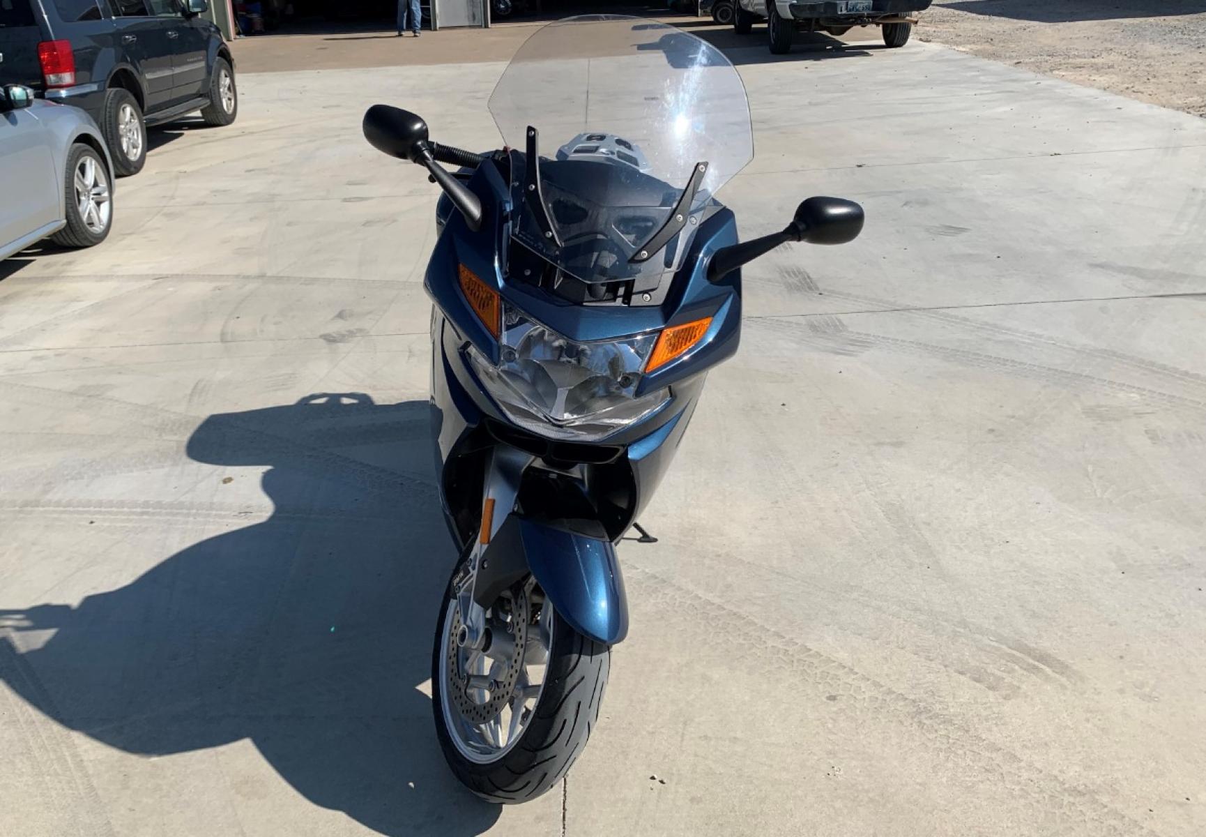 2007 BLUE BMW K1200GT K1200 (WB10597087Z) with an 1157CC engine, located at 17760 HWY 62, MORRIS, 74445, 35.609104, -95.877060 - Photo #2
