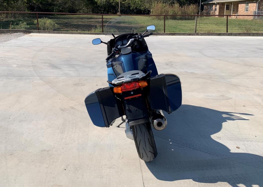 2007 BLUE BMW K1200GT K1200 (WB10597087Z) with an 1157CC engine, located at 17760 HWY 62, MORRIS, 74445, 35.609104, -95.877060 - Photo #5