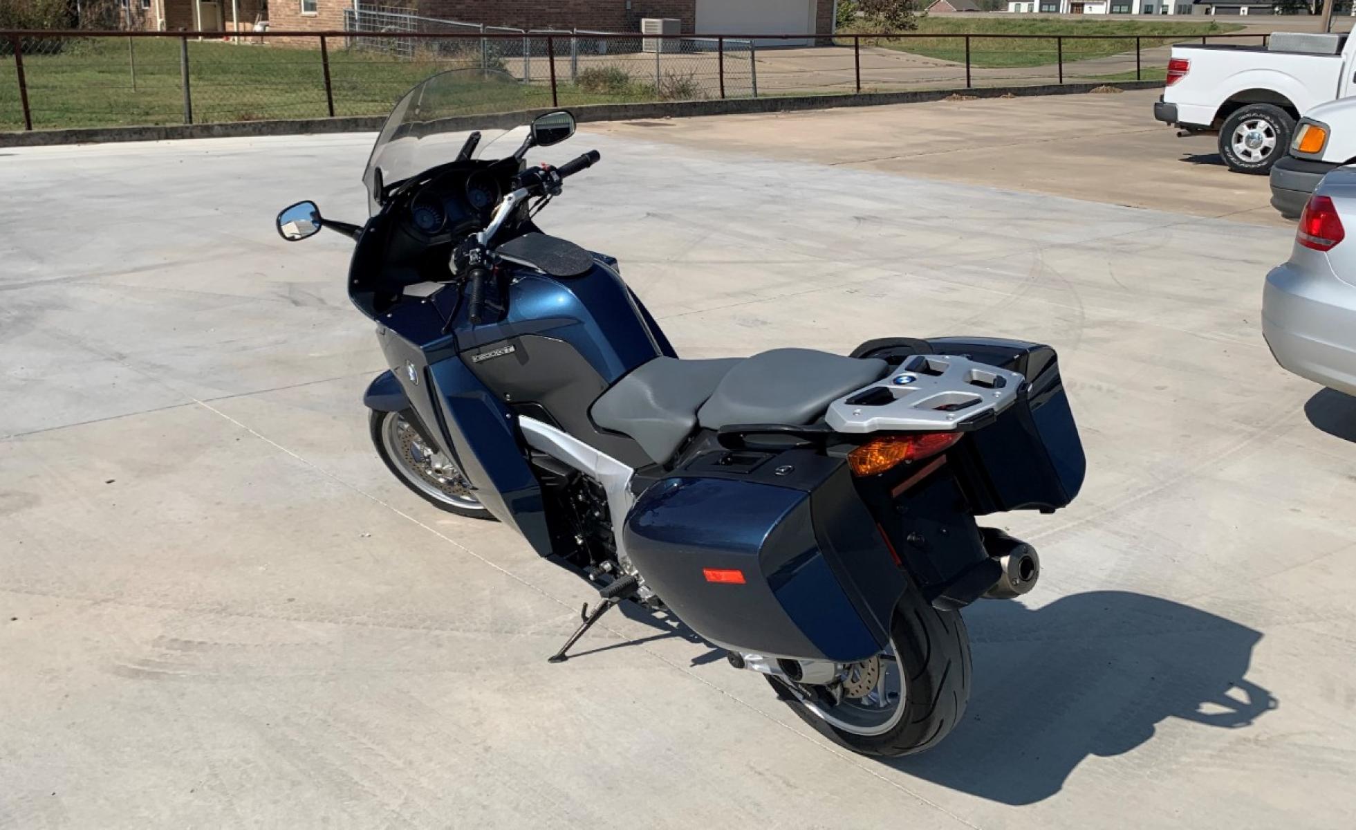 2007 BLUE BMW K1200GT K1200 (WB10597087Z) with an 1157CC engine, located at 17760 HWY 62, MORRIS, 74445, 35.609104, -95.877060 - Photo #6