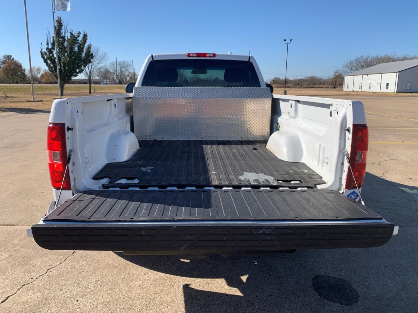 2011 White Chevrolet Silverado 1500 Work Truck 2WD (1GCNCPE03BZ) with an 5.3L V8 OHV 16V FFV engine, 4-Speed Automatic transmission, located at 17760 Hwy 62, Morris, OK, 74445, (918) 733-4887, 35.609104, -95.877060 - 2011 CHEVY SILVERADO 1500 5.3L V8 2WD DEDICATED CNG (COMPRESSED NATURAL GAS) FEATURES MANUAL WINDOWS, MANUAL SEATS, MANUAL LOCKS, STEERING WHEEL CONTROLS, AM/FM STEREO, CRUISE CONTROL, AND BED MAT. IT HAS 142,151 MILES. FIRESTONE 245/70R17 TIRES. EQUIPPED WITH A IMPCO CNG FUEL SYSTEM. IT RUNS ON COM - Photo #15