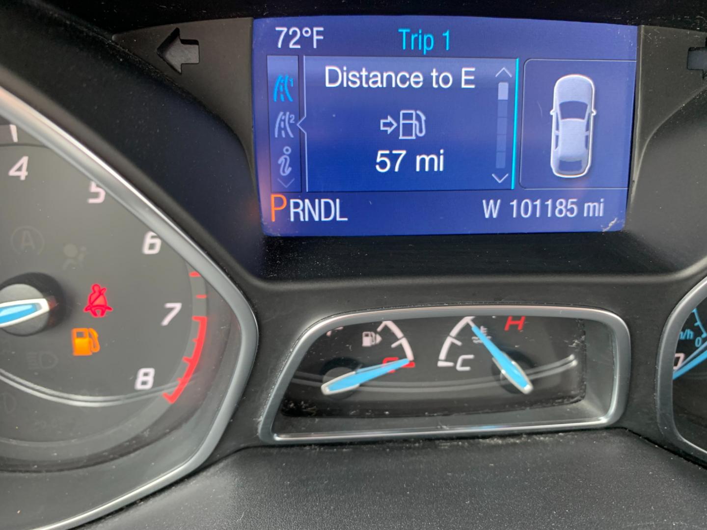 2014 BLUE Ford Focus SE Sedan (1FADP3F25EL) with an 2.0L L4 DOHC 16V engine, AUTOMATIC transmission, located at 17760 Hwy 62, Morris, OK, 74445, (918) 733-4887, 35.609104, -95.877060 - Photo#12
