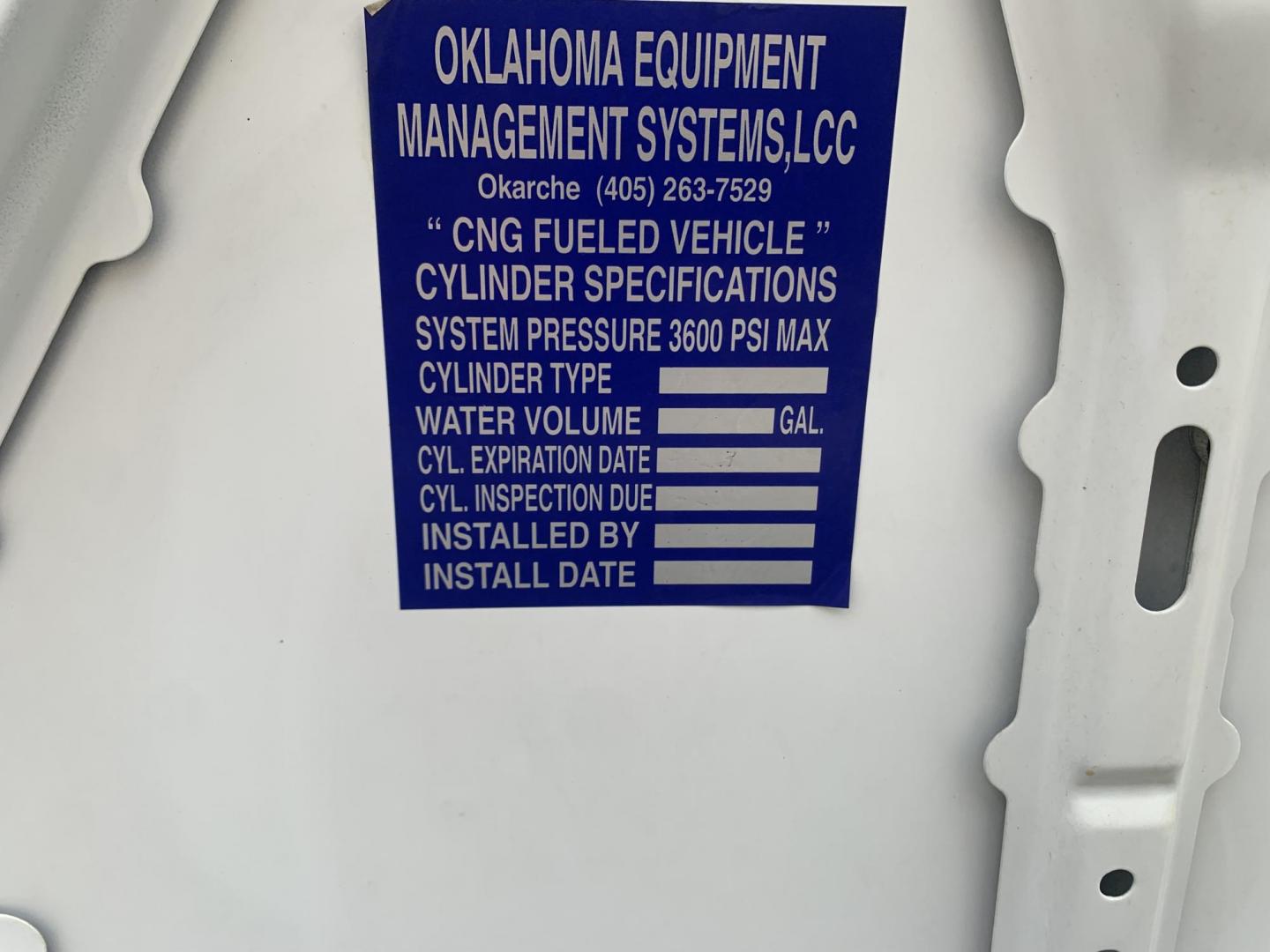 2013 White /Gray Ford Transit Connect XL (NM0LS7AN8DT) with an 2.0L L4 DOHC 16V engine, 4-Speed Automatic transmission, located at 17760 Hwy 62, Morris, OK, 74445, (918) 733-4887, 35.609104, -95.877060 - 2013 FORD TRANSIT CONNECT HAS A 2.0L AND FWD. THIS VAN IS A BI-FUEL THAT RUNS ON BOTH GASOLINE OR COMPRESSED NATURAL GAS (CNG). FEATURES, MANUEL WINDOWS, MANUAL MIRRORS, MANUAL SEATS, CLOTH INTERIOR, MANUAL LOCKS, BACKUP CAMERA, AND AM/FM STEREO. EQUIPPED WITH A BI-FUEL CNG FUEL SYSTEM. IT RUNS ON - Photo#17