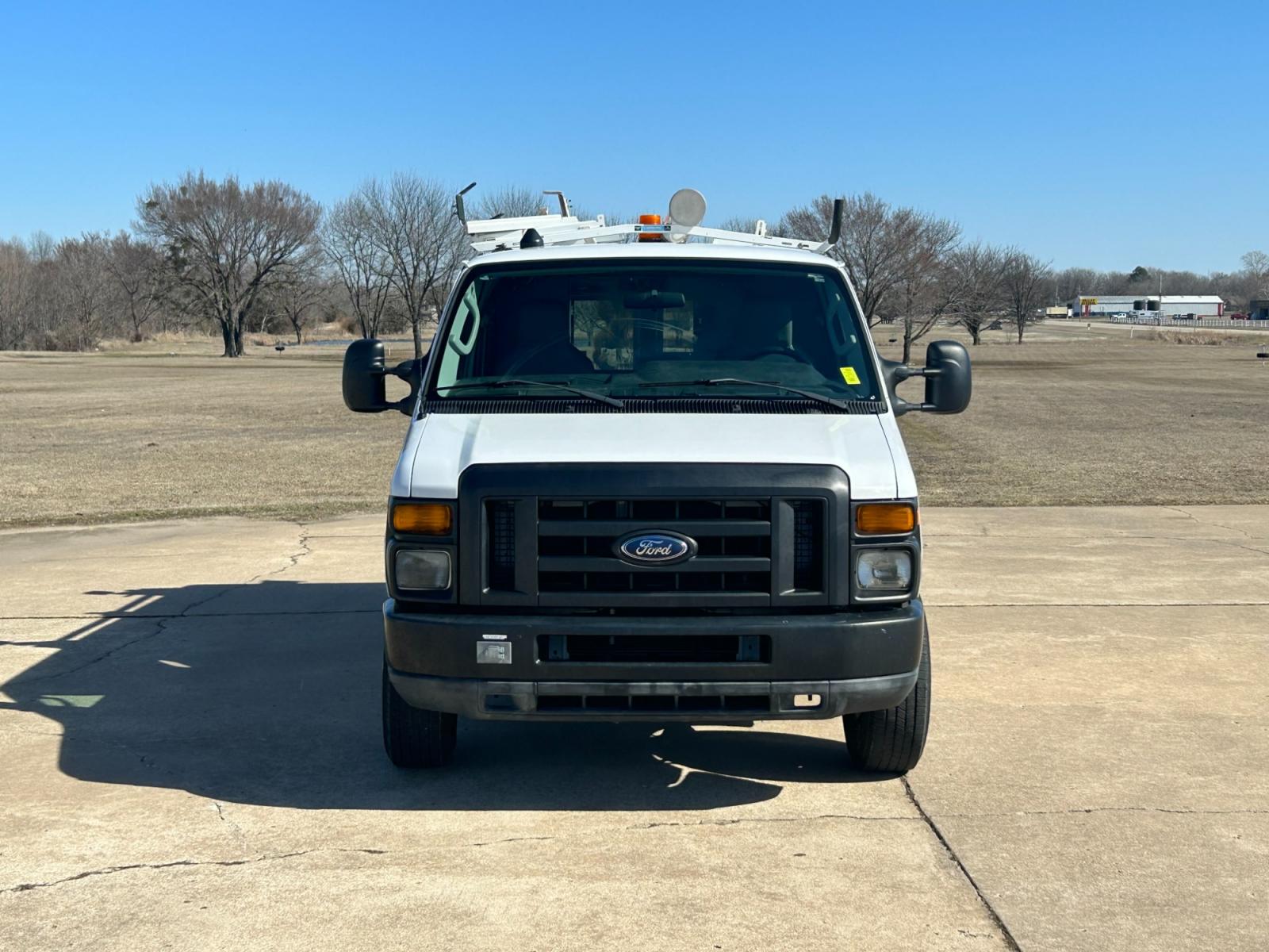 2011 White Ford E-Series Van E-250 (1FTNE2EL6BD) with an 5.4L V8 SOHC 16V engine, 4-Speed Automatic transmission, located at 17760 Hwy 62, Morris, OK, 74445, (918) 733-4887, 35.609104, -95.877060 - 2011 FORD E-SERIES VAN E-250 5.4 V8 DEDICATED CNG (COMPRESSED NATURAL GAS) DOES NOT RUN ON GASOLINE. THE FORD E-SERIES VAN FEATURES MANUAL SEATS, MANUAL LOCKS, MANUAL WINDOWS, MANUAL MIRRORS, FRONT HEAT AND AIR, AM/FM RADIO, LEATHER SEATS, STEEL SHELVES, SPLIT SWING-OUT RIGHT DOORS, AND PLENTY OF SP - Photo #2