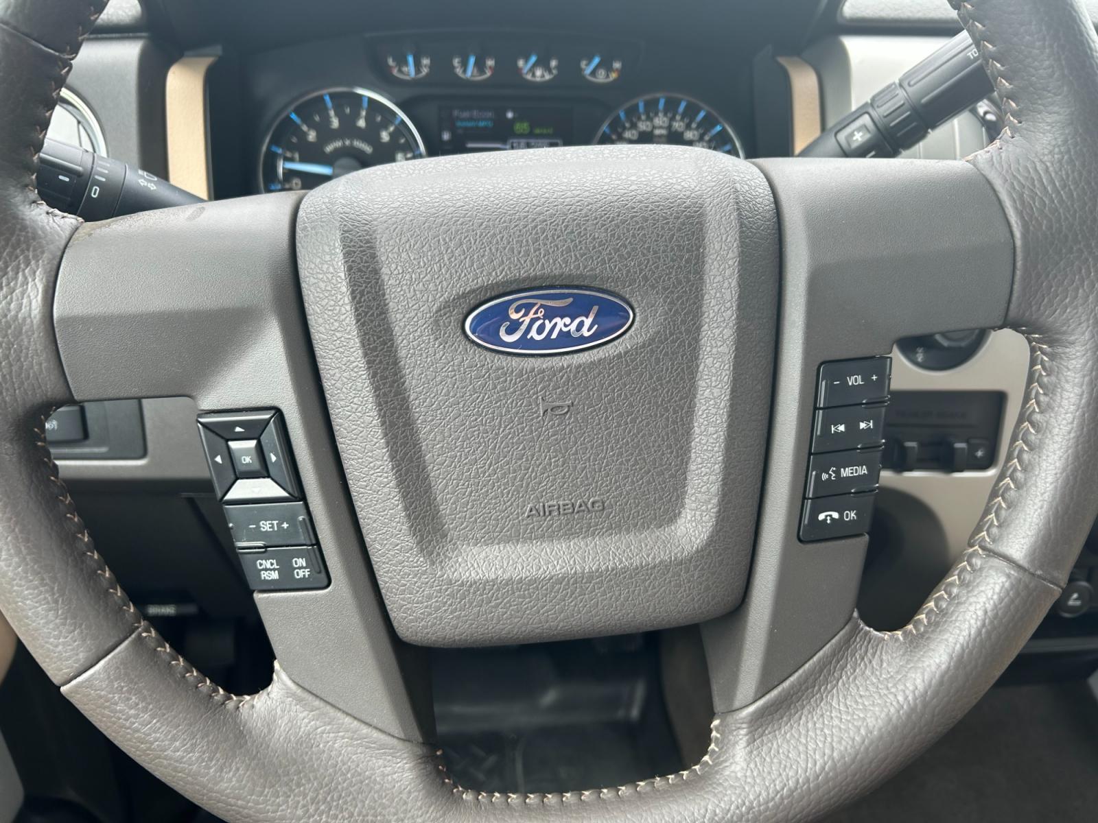 2011 White Ford F-150 FX4 SuperCrew 5.5-ft. Bed 4WD (1FTFW1EF5BF) with an 5.0L V8 engine, 4-Speed Automatic transmission, located at 17760 Hwy 62, Morris, OK, 74445, (918) 733-4887, 35.609104, -95.877060 - 2011 FORD F150 CREW CAB HAS THE 6.2L AND IS 4X4. THIS TRUCK FEATURES KEYLESS REMOTE, POWER SEATS, POWER LOCKS, POWER WINDOWS, POWER MIRRORS, AMFM STEREO, SIRIUS RADIO, CD PLAYER, AUX PORT, USB PORT, HANDS-FREE CALLING TECHNOLOGY, CLOTH INTERIOR, RHINO LININGS BED LINER, FACTORY-EQUIPPED TRAILER BREA - Photo #15