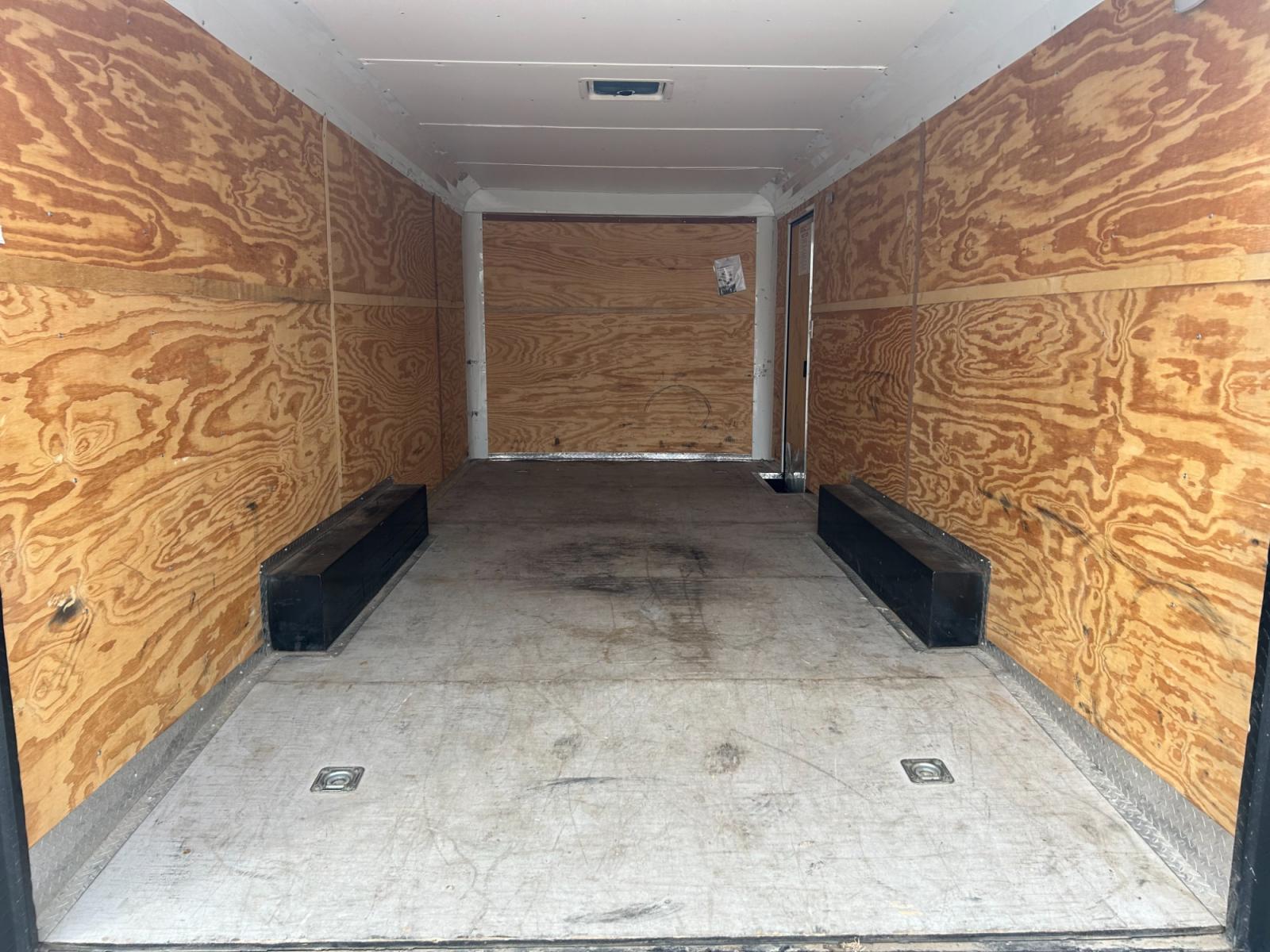 2017 BLACK Cargo Craft, Inc Unknown - (4D6EB2021HC) , located at 17760 Hwy 62, Morris, OK, 74445, 35.609104, -95.877060 - THE 2017 CARGO CRAFT ENCLOSED TRAILER IS 20 FEET LONG AND 8'4 WIDE. IT DOES HAVE HAIL DAMAGE AS SHOWN IN THE PICTURES, BUT EVERYTHING IS FUNCTIONING AS IT SHOULD. EXTRA LONG HITCH FOR EASY BACKING. ***THERE WILL BE A 6.25% SALES TAX ADDED TO THE PRICE, IF YOU HAVE A TAX EXEMPTION CARD YOU WILL NEED - Photo #7