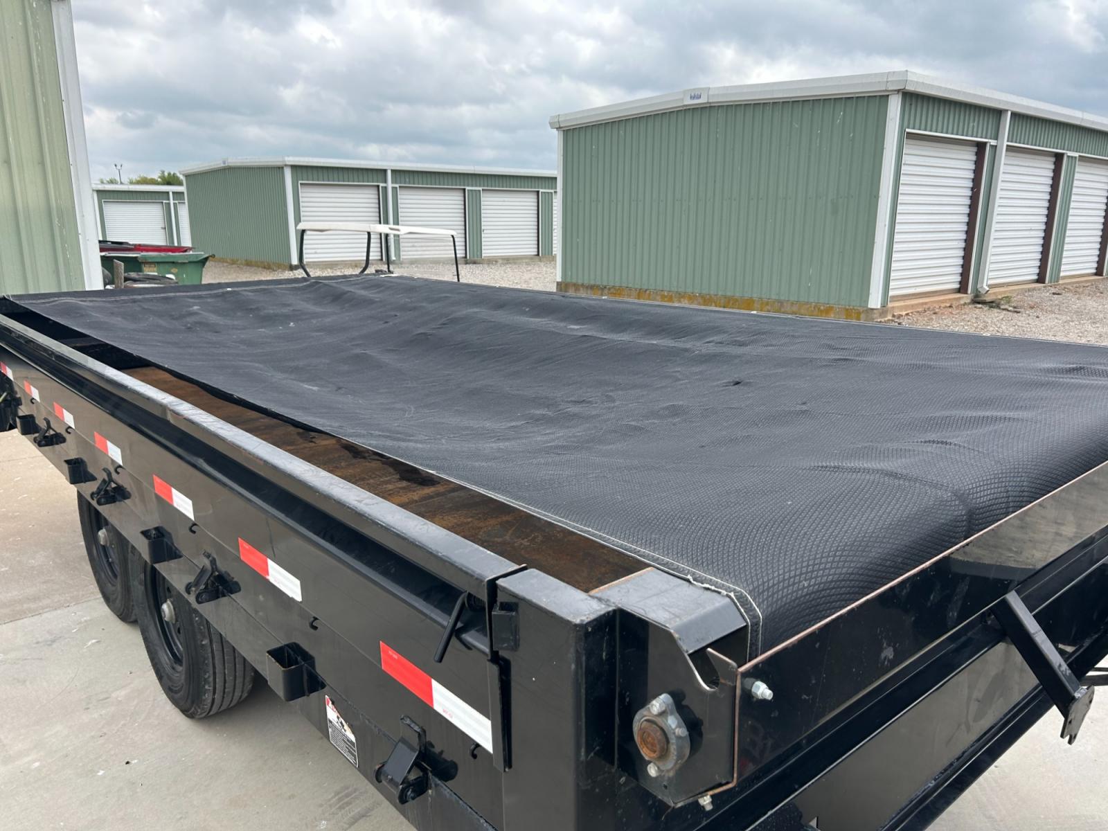 2022 BLACK IRONBULL DUMP TRAILER DUMPBED (50HDP1620N1) , located at 17760 Hwy 62, Morris, OK, 74445, 35.609104, -95.877060 - 2022 deckover dumps offer a raised deck (above the tires) to accommodate 10 gauge fold down sides and a bed width of 96”. The deckover is equipped standard with 10” I beam frame. 3” channel crossmembers span the 10 gauge smooth steel floor. 2 5/16” couplers are equipped standard on each mode - Photo #10