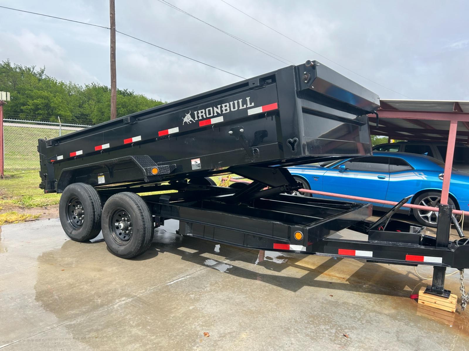 2022 IRONBULL DUMP TRAILER DUMPBED (50HDB1422N1) , located at 17760 Hwy 62, Morris, OK, 74445, 35.609104, -95.877060 - 2022 Norstar Ironbull Dumpbed has14,000 lbs of GVWR and is equipped with enough lifting power to ensure you can always get your job done. Each Iron Bull 83 wide dump comes equipped standard with an industry best 7 gauge floor and 24" high 10 gauge sides with 7 machined breaks that will not bend, bow - Photo #9