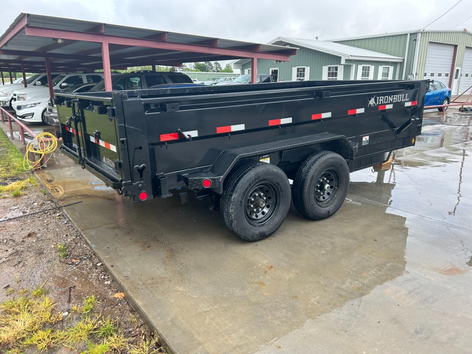 2022 IRONBULL DUMP TRAILER DUMPBED (50HDB1422N1) , located at 17760 Hwy 62, Morris, OK, 74445, 35.609104, -95.877060 - 2022 Norstar Ironbull Dumpbed has14,000 lbs of GVWR and is equipped with enough lifting power to ensure you can always get your job done. Each Iron Bull 83 wide dump comes equipped standard with an industry best 7 gauge floor and 24" high 10 gauge sides with 7 machined breaks that will not bend, bow - Photo #2