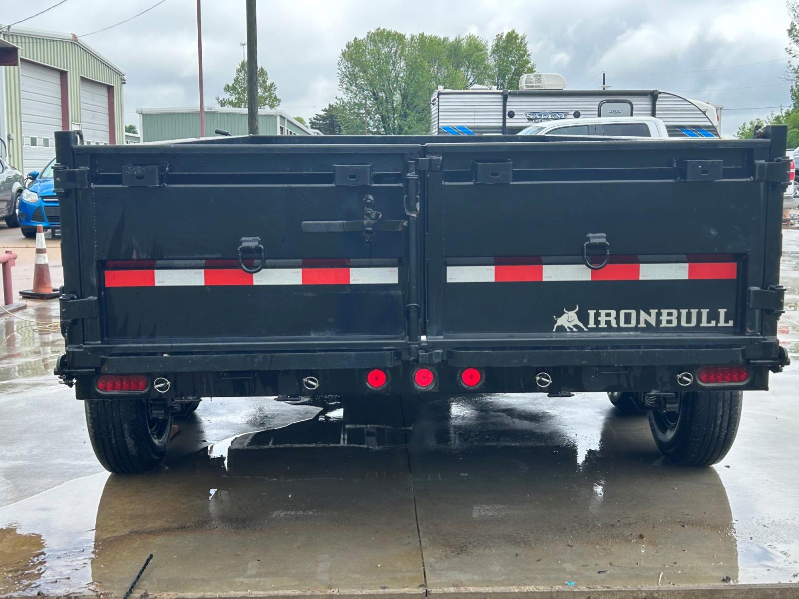 2022 IRONBULL DUMP TRAILER DUMPBED (50HDB1422N1) , located at 17760 Hwy 62, Morris, OK, 74445, 35.609104, -95.877060 - 2022 Norstar Ironbull Dumpbed has14,000 lbs of GVWR and is equipped with enough lifting power to ensure you can always get your job done. Each Iron Bull 83 wide dump comes equipped standard with an industry best 7 gauge floor and 24" high 10 gauge sides with 7 machined breaks that will not bend, bow - Photo #3