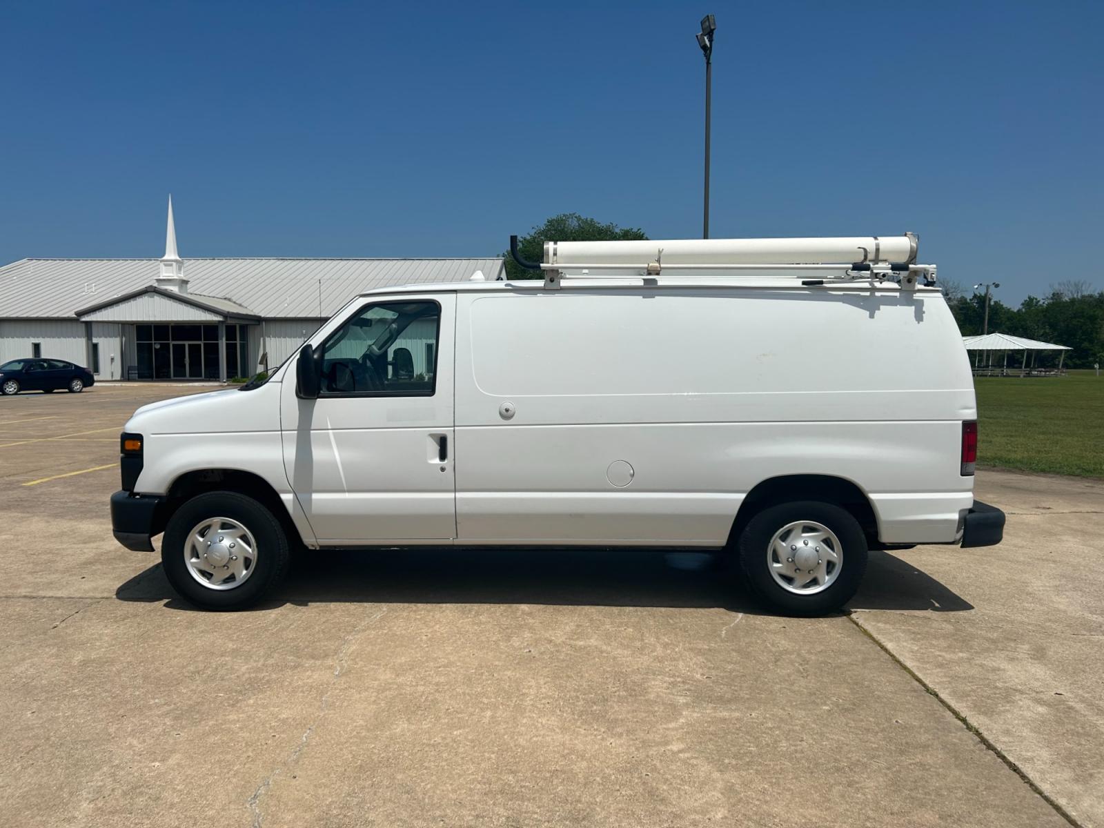2011 White Ford E-Series Van E-250 (1FTNE2EL5BD) with an 5.4L V8 SOHC 16V engine, 4-Speed Automatic transmission, located at 17760 Hwy 62, Morris, OK, 74445, (918) 733-4887, 35.609104, -95.877060 - 2011 FORD E-SERIES VAN E-250 5.4 V8 DEDICATED CNG (COMPRESSED NATURAL GAS) DOES NOT RUN ON GASOLINE. THE FORD E-SERIES VAN FEATURES MANUAL SEATS, MANUAL LOCKS, MANUAL WINDOWS, MANUAL MIRRORS, FRONT HEAT AND AIR, AM/FM RADIO, LEATHER SEATS, STEEL SHELVES, SPLIT SWING-OUT RIGHT DOORS, AND PLENTY OF SP - Photo #8
