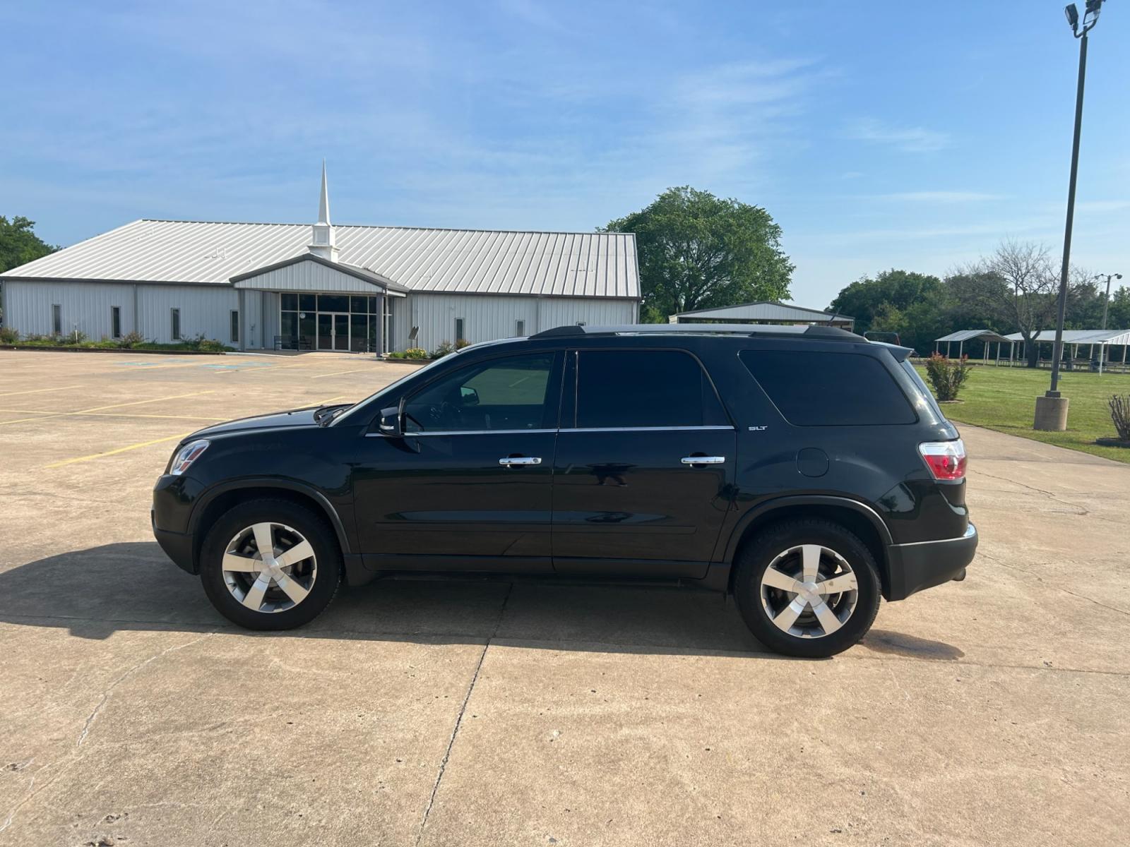 2012 BLACK GMC Acadia SLT-1 FWD (1GKKRRED3CJ) with an 3.6L V6 DOHC 24V engine, 6-Speed Automatic transmission, located at 17760 Hwy 62, Morris, OK, 74445, (918) 733-4887, 35.609104, -95.877060 - 2012 GMC ACADIA SLT-1 FWD FEATURES POWER WINDOWS, POWER LOCKS, POWER SEATS, POWER MIRRORS, CD PLAYER, AUXILLARY PORT, AM/FM STEREO, HEATED SEATS, CRUISE CONTROL, TRACTION CONTROL, BACKUP CAMERA. CLEAN TITLE WITH 136,854 MILES. MICHELIN 255/60R16 TIRES. *******DOES HAVE SCRATCHES AS SHOWN IN PICTURES - Photo #8