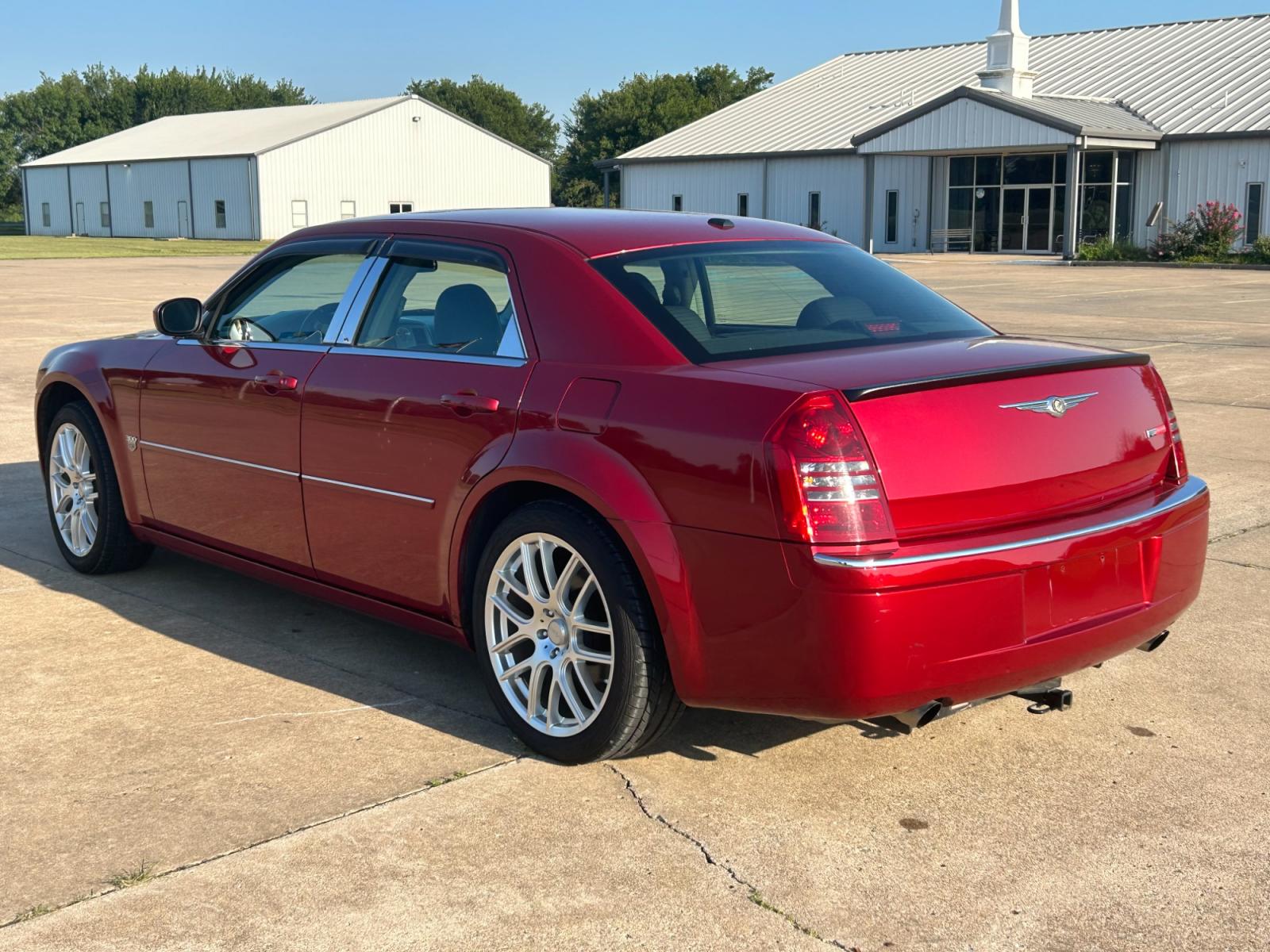 2007 RED Chrysler 300 C (2C3KA63H07H) with an 5.7L V8 OHV 16V engine, 5-Speed Automatic Overdrive transmission, located at 17760 Hwy 62, Morris, OK, 74445, (918) 733-4887, 35.609104, -95.877060 - 2007 CHRYSLER 300 C HAS A 5.7L V8 OHV 16V WITH RWD. FEATURES POWER SEATS, POWER LOCKS, POWER WINDOWS, POWER MIRRORS, AM/FM STEREO, CD PLAYER, CASSETTE PLAYER, HEATED SEATS, LEATHER SEATS, DUAL CLIMATE CONTROL, MULTIFUNCTION STEERING WHEEL CONTROLS, SUNROOF, FREE CARFAX REPORT. 170,490 MILES WITH 245 - Photo #7