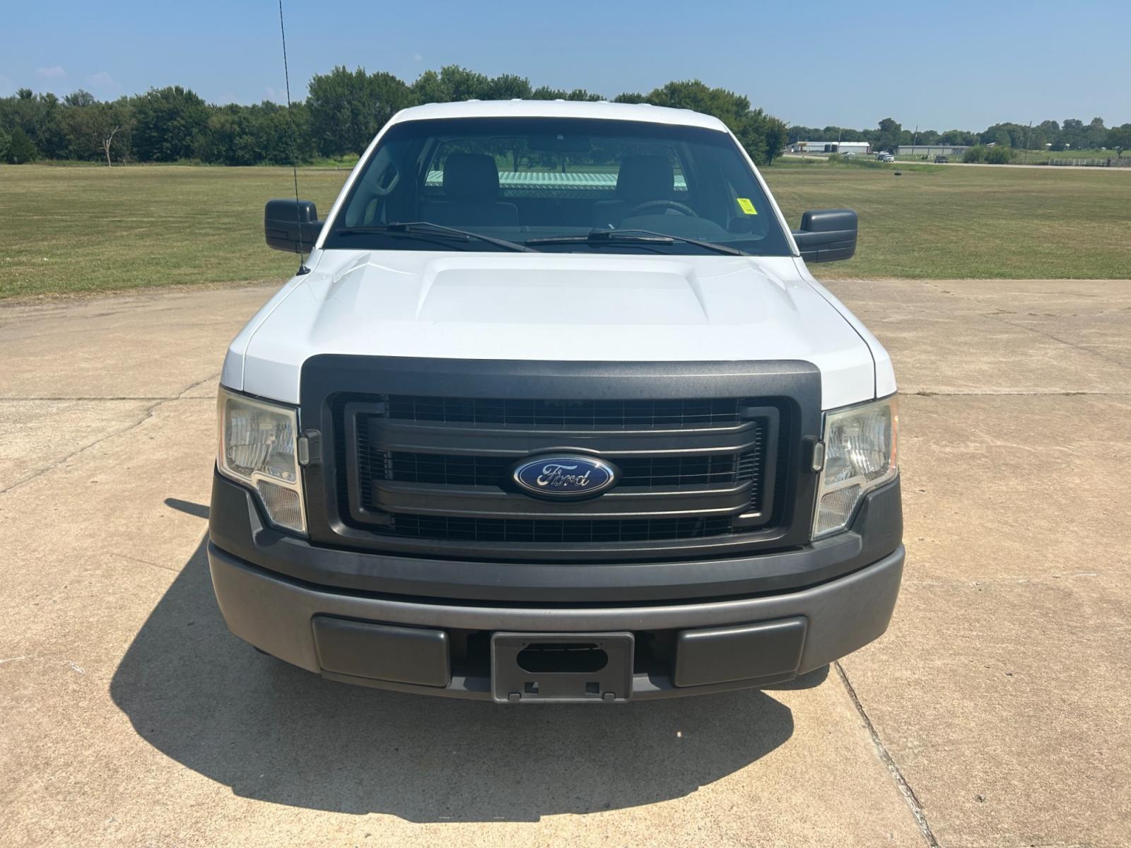 2014 White Ford F-150 STX 6.5-ft. Bed 2WD (1FTMF1CM3EK) with an 3.7L V6 DOHC 24V engine, 6-Speed Automatic transmission, located at 17760 Hwy 62, Morris, OK, 74445, (918) 733-4887, 35.609104, -95.877060 - 2014 FORD F-150 STX 6.5-ft. BED 2WD HAS 3.7L V6 DOHC 24V. THIS TRUCK IS A BI-FUEL (RUNS ON BOTH CNG OR GASOLINE). IT FEATURES MANUAL SEATS, MANUAL WINDOWS, MANUAL LOCKS, AM/FM STEREO, TRACTION CONTROL, CRUISE CONTROL. EQUIPPED WITH ALTECH-ECO BI-FUEL CNG FUEL SYSTEM. IT RUNS ON CNG (COMPRESSED NATU - Photo #1