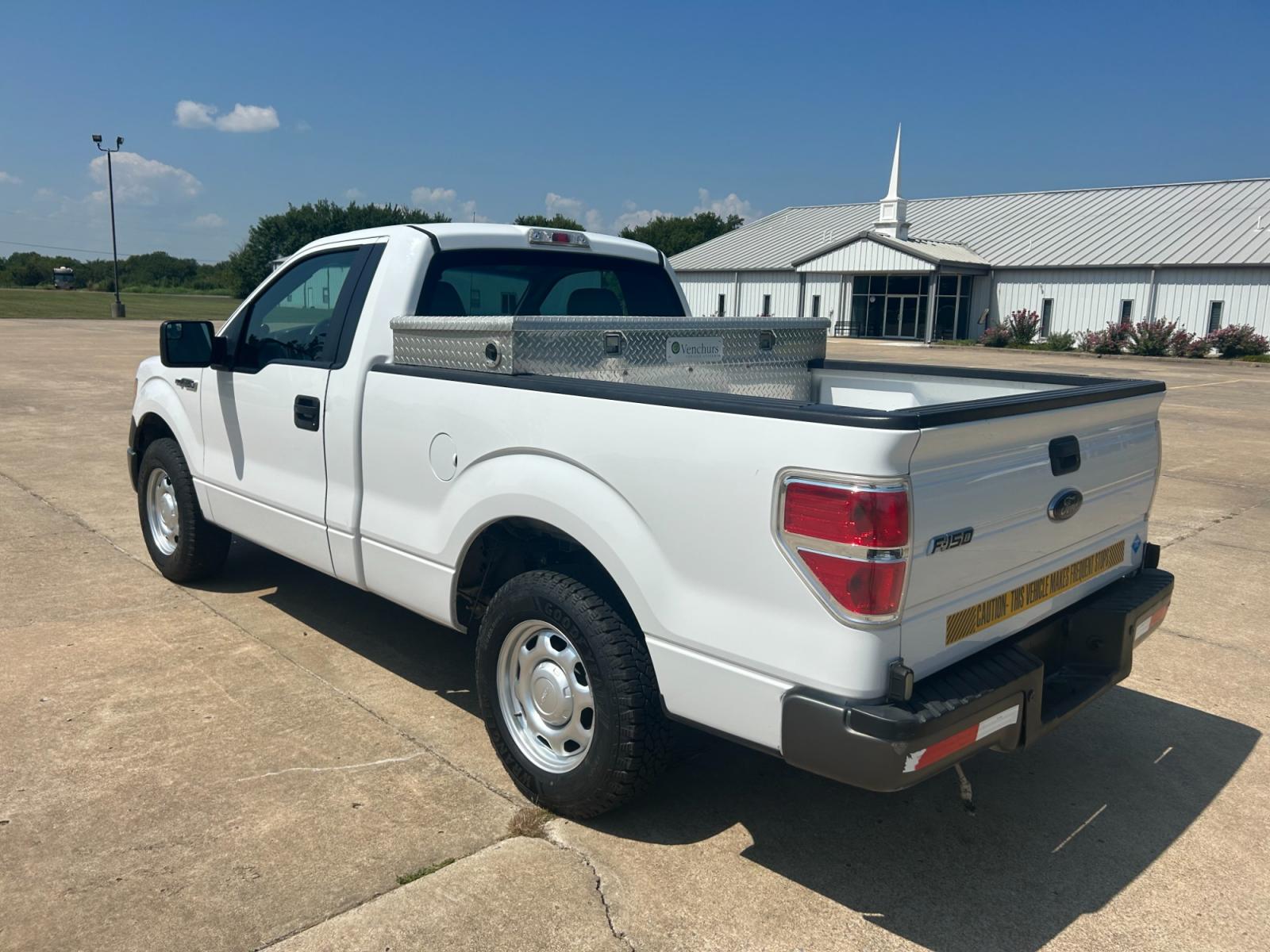 2014 White Ford F-150 STX 6.5-ft. Bed 2WD (1FTMF1CM3EK) with an 3.7L V6 DOHC 24V engine, 6-Speed Automatic transmission, located at 17760 Hwy 62, Morris, OK, 74445, (918) 733-4887, 35.609104, -95.877060 - 2014 FORD F-150 STX 6.5-ft. BED 2WD HAS 3.7L V6 DOHC 24V. THIS TRUCK IS A BI-FUEL (RUNS ON BOTH CNG OR GASOLINE). IT FEATURES MANUAL SEATS, MANUAL WINDOWS, MANUAL LOCKS, AM/FM STEREO, TRACTION CONTROL, CRUISE CONTROL. EQUIPPED WITH ALTECH-ECO BI-FUEL CNG FUEL SYSTEM. IT RUNS ON CNG (COMPRESSED NATU - Photo #5