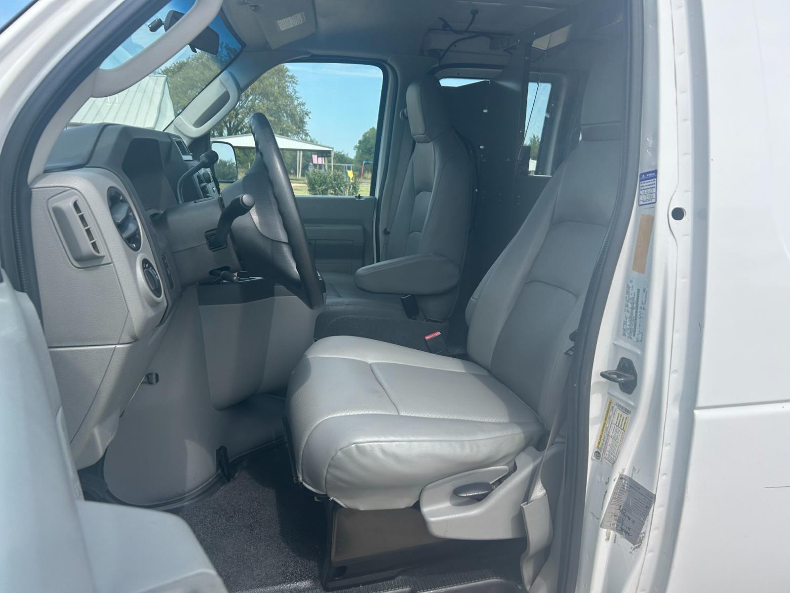 2010 White Ford E-Series Van E-250 (1FTNE2ELXAD) with an 5.4L V8 SOHC 16V engine, 4-Speed Automatic transmission, located at 17760 Hwy 62, Morris, OK, 74445, (918) 733-4887, 35.609104, -95.877060 - Photo #8