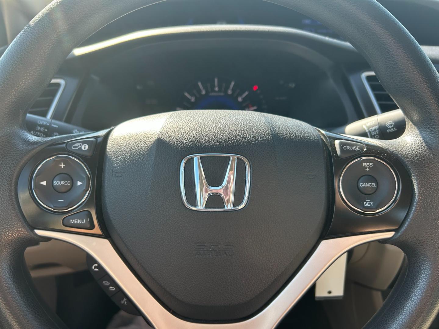 2013 White Honda Civic CNG Sedan 5-Speed AT (19XFB5F54DE) with an 1.8L L4 SOHC 16V CNG engine, 5A transmission, located at 17760 Hwy 62, Morris, OK, 74445, (918) 733-4887, 35.609104, -95.877060 - 2013 HONDA CIVIC CNG SEDAN 5-SPEED AT 1.8L DEDICATED CNG (ONLY RUNS ON COMPRESSED NATURAL GAS) FEATURES POWER LOCKS, POWER WINDOWS, POWER MIRRORS, AM/FM STEREO, CD PLAYER, AUXILLARY PORT, CRUISE CONTROL, TRACTION CONTROL, MULTI-FUNCTIONING STEERING WHEEL CONTROLS, BACK-UP CAMERA. IT HAS 195/65R15 TI - Photo#14