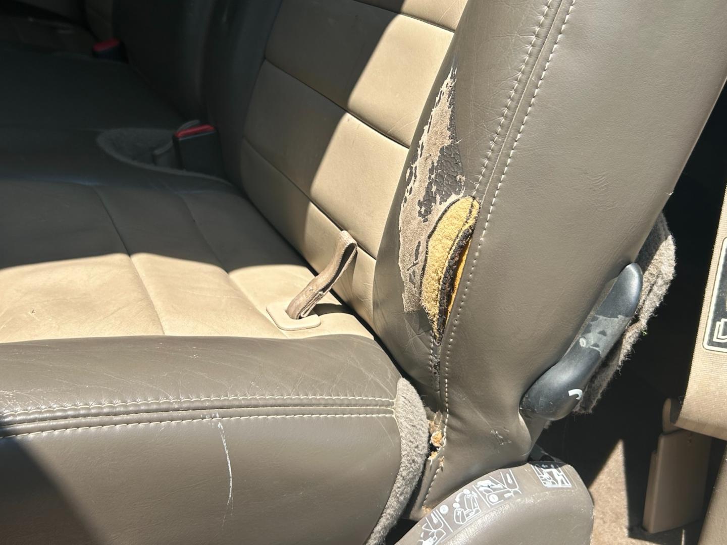 2002 GRAY /TAN Ford Excursion LIMITED (1FMNU43S32E) with an 6.8L V10 engine, AUTOMATIC transmission, located at 17760 Hwy 62, Morris, OK, 74445, (918) 733-4887, 35.609104, -95.877060 - Photo#32