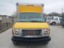 1997 YELLOW /Gray GMC Savana G3500 (1GDHG31R4V1) with an 5.7L V8 OHV 16V engine, 4-Speed Automatic transmission, located at 17760 Hwy 62, Morris, OK, 74445, (918) 733-4887, 35.609104, -95.877060 - 1997 GMC SAVANA BOX TRUCK 14.5 X 7.25FT HAS THE 5.7L V8 OHV 16V ENGINE. FEATURES CLOTH SEATS, MANUAL SEATS, MANUAL LOCKS, MANUAL WINDOWS, AND AM/FM RADIO. HAS ONLY 166,611 MILES, TIRES 225/75R16. HAS LOADING RAMP. CLEAN TITLE ***DAMAGE SHOWN IN PHOTOS*** $5,900 CALL RUSS, JONA OR HARLEY - Photo#6
