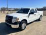 2014 White /Gray Ford F-150 XL (1FTEX1CM1EK) with an 3.7L V6 DOHC 24V engine, 6-Speed Automatic transmission, located at 17760 Hwy 62, Morris, OK, 74445, (918) 733-4887, 35.609104, -95.877060 - 2014 FORD F-150 XL SUPERCAB 7FT. BED 2WD 3.7L V6 BI-FUEL SYSTEM RUNS ON CNG OR GASOLINE. FEATURES KEYLESS REMOTE ENTRY, POWER LOCKS, POWER WINDOWS, AM/FM STEREO, SIRIUS XM STEREO, CD PLAYER, AUXILLARY PORT, CRUISE CONTROL, TRACTION CONTROL, MULTI-FUNCTIONING STEERING WHEEL CONTROLS, TRAILER HITCH, - Photo#0