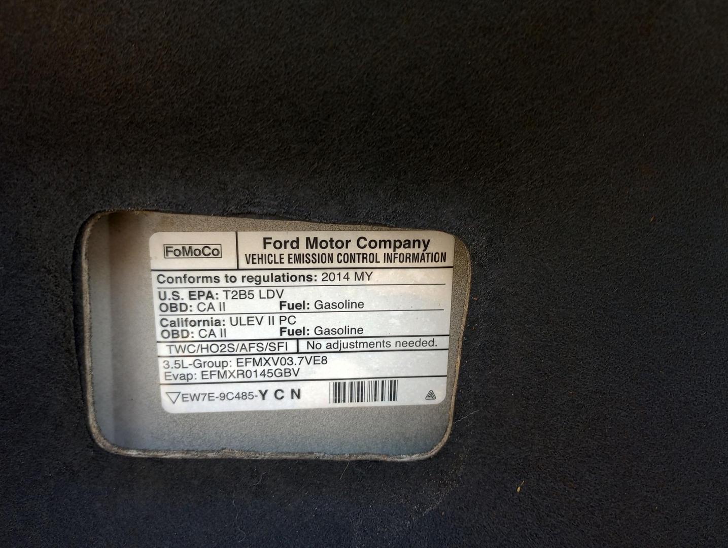 2014 Silver /BLACK Ford Flex SEL FWD (2FMGK5C87EB) with an 3.5L V6 DOHC 24V engine, 6-Speed Automatic Overdrive transmission, located at 17760 Hwy 62, Morris, OK, 74445, (918) 733-4887, 35.609104, -95.877060 - 2014 FORD FLEX 3.5L V6 DOHC 24V FEATURES POWER LOCKS, POWER WINDOWS, POWER MIRRORS, DUAL CLIMATE CONTROL, REAR CLIMATE CONTROL, LEATHER SEATS, CRUISE CONTROL, MULTI-FUNCTION STEERING WHEEL CONTROL, NAVIGATION SYSTEM, AM/FM STEREO, XM STEREO, CD PLAYER, BLUETOOTH, TOUCHSCREEN RADIO, BACK-UP CAMERA, 3 - Photo#15