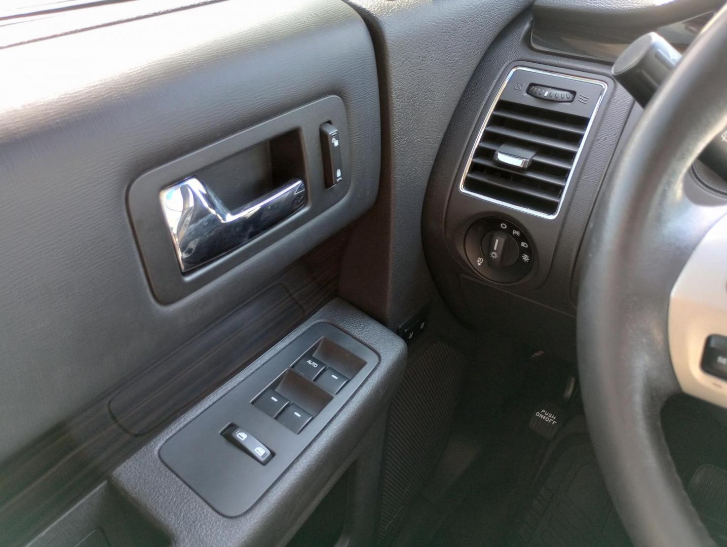 2014 Silver /BLACK Ford Flex SEL FWD (2FMGK5C87EB) with an 3.5L V6 DOHC 24V engine, 6-Speed Automatic Overdrive transmission, located at 17760 Hwy 62, Morris, OK, 74445, (918) 733-4887, 35.609104, -95.877060 - 2014 FORD FLEX 3.5L V6 DOHC 24V FEATURES POWER LOCKS, POWER WINDOWS, POWER MIRRORS, DUAL CLIMATE CONTROL, REAR CLIMATE CONTROL, LEATHER SEATS, CRUISE CONTROL, MULTI-FUNCTION STEERING WHEEL CONTROL, NAVIGATION SYSTEM, AM/FM STEREO, XM STEREO, CD PLAYER, BLUETOOTH, TOUCHSCREEN RADIO, BACK-UP CAMERA, 3 - Photo#18