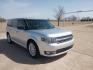 2014 Silver /BLACK Ford Flex SEL FWD (2FMGK5C87EB) with an 3.5L V6 DOHC 24V engine, 6-Speed Automatic Overdrive transmission, located at 17760 Hwy 62, Morris, OK, 74445, (918) 733-4887, 35.609104, -95.877060 - 2014 FORD FLEX 3.5L V6 DOHC 24V FEATURES POWER LOCKS, POWER WINDOWS, POWER MIRRORS, DUAL CLIMATE CONTROL, REAR CLIMATE CONTROL, LEATHER SEATS, CRUISE CONTROL, MULTI-FUNCTION STEERING WHEEL CONTROL, NAVIGATION SYSTEM, AM/FM STEREO, XM STEREO, CD PLAYER, BLUETOOTH, TOUCHSCREEN RADIO, BACK-UP CAMERA, 3 - Photo#0
