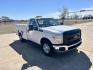 2016 White /Gray Ford F-250 SD 2WD (1FDBF2A62GE) with an 6.2L V8 OHV 16V engine, 6A transmission, located at 17760 Hwy 62, Morris, OK, 74445, (918) 733-4887, 35.609104, -95.877060 - 2016 FORD F250 TOOL BED SUPER DUTY IS A BI-FUEL SYSTEM THAT RUNS ON CNG OR GASOLINE. THIS TRUCK HAS A 6.2L V8 ENGINE, FEATURES MANUAL SEAT, LEATHER INTERIOR, POWER WINDOWS, POWER LOCKS, POWER MIRRORS, AM FM RADIO, AUXILLARY PORT, BACKUP CAMERA, TRACTION CONTROL, TOOL BED, AND TRAILER HITCH. A PREMIE - Photo#0