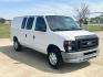 2009 White /Gray Ford E-Series Van E-250 (1FTNE24L49D) with an 5.4L V8 SOHC 16V engine, 4-Speed Automatic transmission, located at 17760 Hwy 62, Morris, OK, 74445, (918) 733-4887, 35.609104, -95.877060 - 2009 FORD E-SERIES VAN E-250 5.4 V8 DEDICATED CNG (COMPRESSED NATURAL GAS) DOES NOT RUN ON GASOLINE. FEATURES MANUAL SEATS, MANUAL LOCKS, MANUAL WINDOWS, MANUAL MIRRORS, AM/FM RADIO, AND WORK SHELF IN THE REAR. IT IS EQUIPPED WITH A CNG FUELING SYSTEM, IT RUNS ON COMPRESSED NATURAL GAS. A PREMIER AL - Photo#0