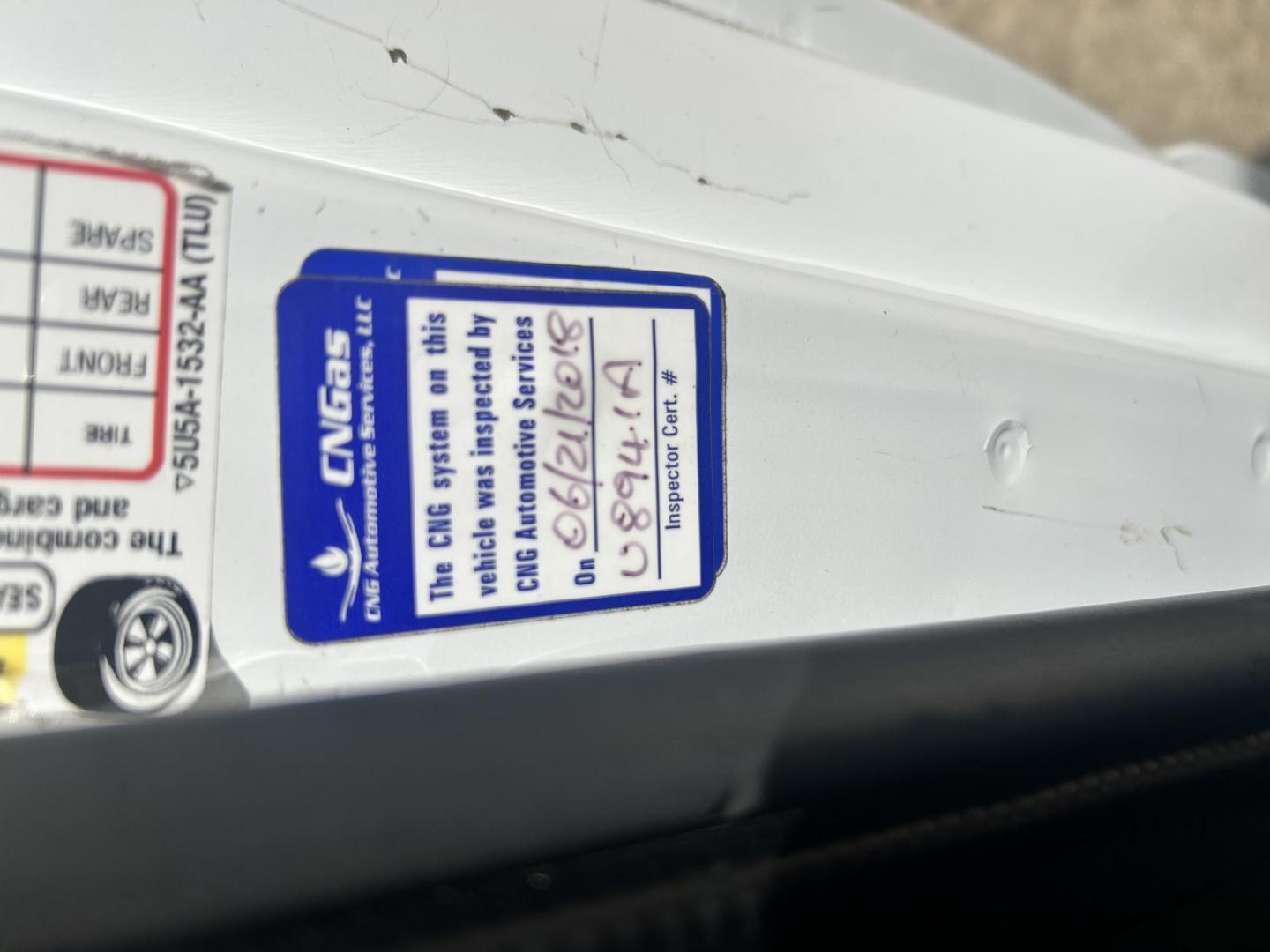2009 White /Gray Ford E-Series Van E-250 (1FTNE24L49D) with an 5.4L V8 SOHC 16V engine, 4-Speed Automatic transmission, located at 17760 Hwy 62, Morris, OK, 74445, (918) 733-4887, 35.609104, -95.877060 - 2009 FORD E-SERIES VAN E-250 5.4 V8 DEDICATED CNG (COMPRESSED NATURAL GAS) DOES NOT RUN ON GASOLINE. FEATURES MANUAL SEATS, MANUAL LOCKS, MANUAL WINDOWS, MANUAL MIRRORS, AM/FM RADIO, AND WORK SHELF IN THE REAR. IT IS EQUIPPED WITH A CNG FUELING SYSTEM, IT RUNS ON COMPRESSED NATURAL GAS. A PREMIER AL - Photo#20