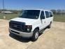 2013 White /TAN Ford E-Series Wagon E-350 XLT Super Duty Extended (1FBSS3BL9DD) with an 5.4L V8 SOHC 16V FFV engine, located at 17760 Hwy 62, Morris, OK, 74445, (918) 733-4887, 35.609104, -95.877060 - 2013 FORD E-350 15 PASSENGER VAN DEDICATED CNG ONLY RUNS ON COMPRESSED NATURAL GAS IT HAS THE 5.4L V8 ENIGINE. IT FEATURES POWER LOCKS, POWER WINDOWS, POWER MIRRORS, CLOTH INTERIOR, AM/FM RADIO, AUXILARY PORT, FRONT AND REAR A/C, TRACTION CONTROL, CRUISE CONTROL, 15 PASSENGER VAN, EQUIPPED WITH BAF - Photo#0