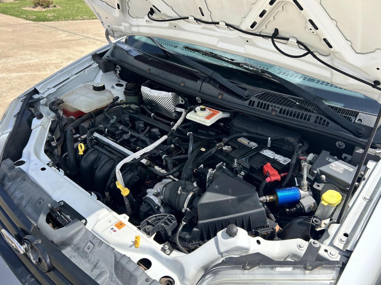 2013 White /Gray Ford Transit Connect XL with Side and Rear Door Glass (NM0LS7CN2DT) with an 2.0L L4 DOHC 16V engine, 4-Speed Automatic transmission, located at 17760 Hwy 62, Morris, OK, 74445, (918) 733-4887, 35.609104, -95.877060 - 2013 FORD TRANSIT CARGO VAN, DEDICATED CNG, VEHICLE IS NOT EQUIPPED TO RUN ON GASOLINE. 4 CYL, POWER WINDOWS, KEYLESS ENTRY REMOTE, POWER LOCKS, AIR, TILT, CRUISE, 16 GALLON CNG TANKS. RUNS AND DRIVES WELL. APPROXIMATELY 300 MILE RANGE ON A FULL TANK VERY GOOD CONDITION. ONLY19,663 MILES!!!! HAS A - Photo#14
