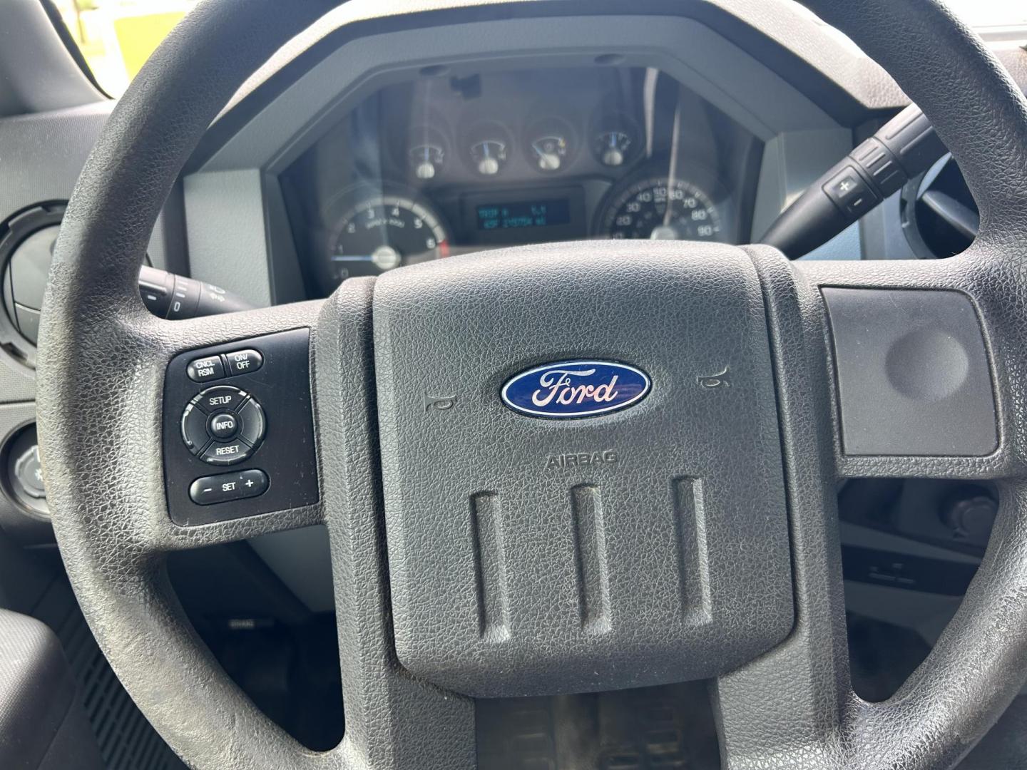 2012 White /Gray Ford F-250 SD SuperCab 2WD (1FT7X2A62CE) with an 6.2L V8 OHV 16V engine, 6-Speed Automatic transmission, located at 17760 Hwy 62, Morris, OK, 74445, (918) 733-4887, 35.609104, -95.877060 - 2012 FORD F250 SUPER DUTY RWD SERVICE CAMPER WITH A 6.2L V8 ENGINE. FEATURES KEYLESS ENTRY, MANUAL SEAT, CLOTH INTERIOR, POWER WINDOWS, POWER LOCKS, POWER MIRRORS, AM FM RADIO, CRUISE CONTROL, TRACTION CONTROL, SERVICE CAMPER WITH SHELVES AND BED SLIDE, AND TRAILER HITCH. FIRESTONE TIRES 246/70R17 A - Photo#11