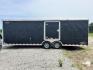 2018 BLACK Cargo Craft, Inc DRAGSTER CAR HAULER - (4D6EB2429JC) , located at 17760 Hwy 62, Morris, OK, 74445, 35.609104, -95.877060 - 2018 CARGO CRAFT, INC DRAGSTER CAR HAULER 24.5FTX8FT. TWO SIDE DOORS AND DUAL AXLES. PAYLOAD CAPACITY 10,400LBS, HITCH WEIGHT 6,000LBS, AND HITCH SIZE 2 5/16 BALL SIZE. ***BILL OF SALE ONLY*** $7,500 CALL RUSS, JONA OR HARLEY 918-733-4887 - Photo#1