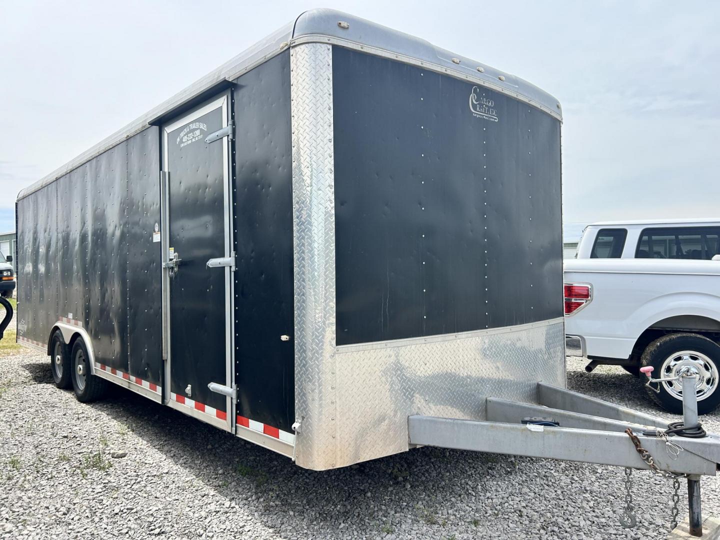 2018 BLACK Cargo Craft, Inc DRAGSTER CAR HAULER - (4D6EB2429JC) , located at 17760 Hwy 62, Morris, OK, 74445, 35.609104, -95.877060 - 2018 CARGO CRAFT, INC DRAGSTER CAR HAULER 24.5FTX8FT. TWO SIDE DOORS AND DUAL AXLES. PAYLOAD CAPACITY 10,400LBS, HITCH WEIGHT 6,000LBS, AND HITCH SIZE 2 5/16 BALL SIZE. ***BILL OF SALE ONLY*** $7,500 CALL RUSS, JONA OR HARLEY 918-733-4887 - Photo#5