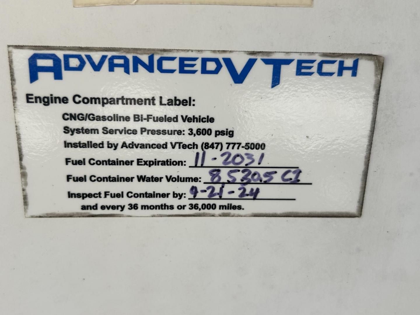 2012 White /Gray Ford Transit Connect XL with Rear Door Glass (NM0LS7AN8CT) with an 2.0L L4 DOHC 16V engine, 4-Speed Automatic transmission, located at 17760 Hwy 62, Morris, OK, 74445, (918) 733-4887, 35.609104, -95.877060 - 2012 FORD TRANSIT CONNECT HAS THE 2.0L ENGINE. THIS IS A DEDICATED CNG THAT ONLY RUNS ON COMPRESSED NATURAL GAS AND IS NOT EQUIPPED TO RUN ON GASOLINE. IT FEATURES MANUAL WINDOWS, MANUAL LOCKS, MANUAL SEATS, CLOTH INTERIOR, BACKUP CAMERA, AM/FM RADIO, STORAGE DRAWERS IN CARGO AREA, 205/65R15 TIRES - Photo#24