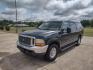 2001 DARK GREEN /TAN Ford Excursion XLT 2WD (1FMNU40S21E) with an 6.8L V10 SOHC 20V engine, 4-Speed Automatic Overdrive transmission, located at 17760 Hwy 62, Morris, OK, 74445, (918) 733-4887, 35.609104, -95.877060 - 2001 FORD EXCURSION XLT 2WD HAS THE 6.8L V10 ENGINE. FEATURES POWER DRIVER SEAT, MANUAL PASSENGER SEAT, POWER LOCKS, POWER WINDOWS, POWER MIRRORS, LEATHER INTERIOR, TOUCH SCREEN AM/FM RADIO, BLUETOOTH RADIO, AUXILLARY PORT, USB PORT, CRUISE CONTROL, 2ND AND 3RD ROW SEATING, REAR AC CONTROL, AND TRAI - Photo#0