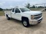 2015 White /Gray Chevrolet Silverado 2500HD Work Truck Double Cab 2WD (1GC2CUEG3FZ) with an 6.0L V8 OHV 16V FFV engine, 6-Speed Automatic transmission, located at 17760 Hwy 62, Morris, OK, 74445, (918) 733-4887, 35.609104, -95.877060 - 2015 CHEVY SILVERADO 2500 HD HAS THE 6.0L V8 AND IS 2WD. IT FEATURES POWER LOCKS, POWER WINDOWS, MANUAL SEATS, CLOTH INTERIOR, NO BACK SEAT REMOVED FOR WORK SHELVING, AM/FM RADIO, BACKUP CAMERA, TRACTION CONTOL, TOOL BED, PIPE VICE AND HITCH. IT RUNS ON CNG (COMPRESSED NATURAL GAS) OR GASOLINE. A PR - Photo#2