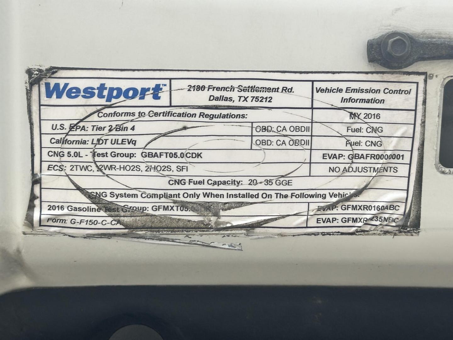 2016 White /Gray Ford F-150 XL 6.5-ft. Bed 2WD (1FTMF1CF9GK) with an 5.0L V8 engine, 6A transmission, located at 17760 Hwy 62, Morris, OK, 74445, (918) 733-4887, 35.609104, -95.877060 - 2016 FORD F150 XL 6.5FT BED 2WD WITH THE 5.0 V8 ENGINE. FEATURES A REMOTE KEYLESS ENTRY, POWER LOCKS, POWER WINDOWS, POWER MIRRORS, MANUEL SEATS, CLOTH SEATS, BACKUP CAMERA, AM/FM RADIO, CD PLAYER, AUXILIARY PORT, TRACTION CONTROL, BEDLINER, AND JOBOX TOOL BOX. 245/70R17 TIRES AND ONLY 86,390 MILES - Photo#20