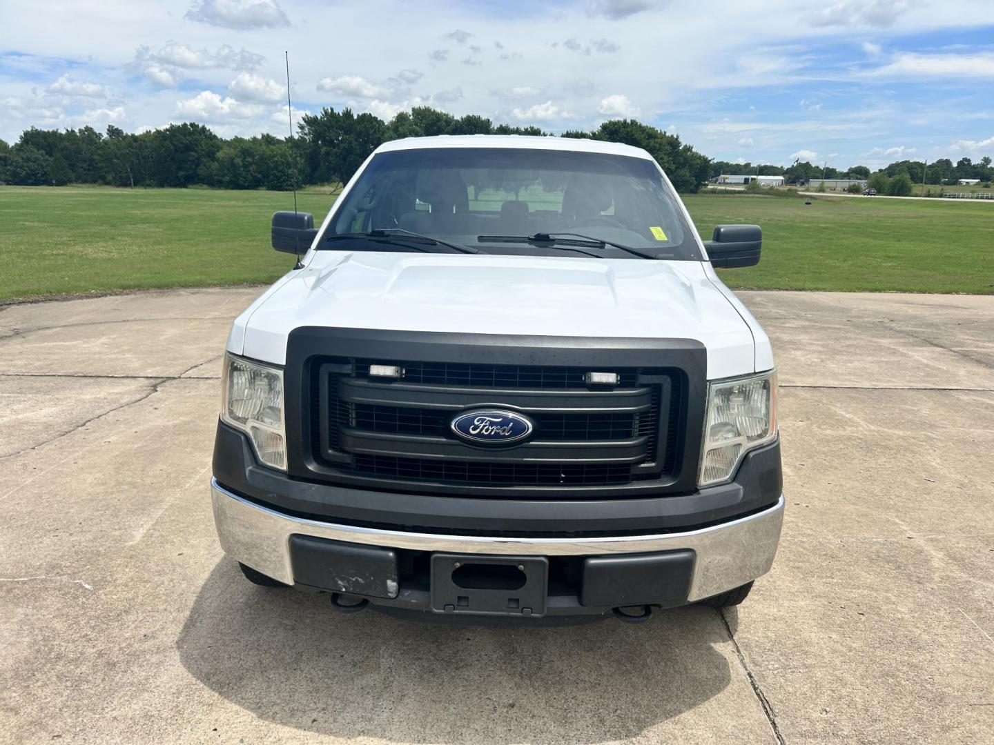 2014 White /Gray Ford F-150 (1FTEX1EM6EK) with an 3.7L V6 DOHC 24V engine, 6-Speed Automatic transmission, located at 17760 Hwy 62, Morris, OK, 74445, (918) 733-4887, 35.609104, -95.877060 - 2014 FORD F-150 XL EXTENDED CAB. 4WD 3.7L V6 BI-FUEL SYSTEM RUNS ON CNG OR GASOLINE. FEATURES KEYLESS REMOTE ENTRY, POWER LOCKS, POWER WINDOWS, AM/FM STEREO, SIRIUS XM STEREO, CD PLAYER, AUXILLARY PORT, CRUISE CONTROL, TRACTION CONTROL, MULTI-FUNCTIONING STEERING WHEEL CONTROLS, TRAILER HITCH, AND - Photo#1