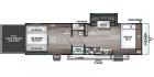 2020 WHITE Forest River OZARK TRAIL 2700THX 2700THX (4X4TZKC27LY) , located at 17760 Hwy 62, Morris, OK, 74445, 35.609104, -95.877060 - CAMPING SEASON IS HERE CHECK OUT THIS 2020 FOREST RIVER OZARK TRAIL 2700THX TOY HAULER 31FT OVERALL WITH 15FT POWER AWNING. IN THE FRONT IS THE QUEEN SIZE BED WITH STORAGE UNDER THE BED, OVERHEAD CABINET, AND WARDROBE CLOSET. IN THE LIVING AND KITCHEN AREA IS A U-SHAPED DINETTE THAT FOLDS DOWN FOR A - Photo#32