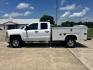2017 WHITE /Gray Chevrolet Silverado 2500HD Work Truck Double Cab 2WD (1GC2CUEG1HZ) with an 6.0L V8 OHV 16V FFV engine, 6A transmission, located at 17760 Hwy 62, Morris, OK, 74445, (918) 733-4887, 35.609104, -95.877060 - 2017 CHEVY SILVERADO 2500 HD HAS THE 6.0L V8 AND IS 2WD. IT FEATURES POWER LOCKS, POWER WINDOWS, MANUAL SEATS, LEATHER INTERIOR, NO BACK SEAT REMOVED FOR WORK SHELVING, AM/FM RADIO, BACKUP CAMERA, TRACTION CONTOL, TRAILER BRAKES, TOOL BED, AND HITCH. IT RUNS ON CNG (COMPRESSED NATURAL GAS) A PREMIE - Photo#6