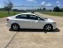 2012 WHITE /Gray Honda Civic CNG Sedan 5-Speed AT (19XFB5F59CE) with an 1.8L L4 SOHC 16V CNG engine, 5-Speed Automatic transmission, located at 17760 Hwy 62, Morris, OK, 74445, (918) 733-4887, 35.609104, -95.877060 - 2012 HONDA CIVIC DEDICATED CNG HAS A 1.8L 4 CYLINDER ENGINE AND IS FWD. HAS KEYLESS REMOTE ENTRY, MANUAL SEATS, POWER LOCKS, POWER MIRRORS, POWER WINDOWS. HAS AM/FM RADIO, CD PLAYER, BLUETOOTH HANDS-FREE CALLING, AUX PORT, USB PORT, CRUISE CONTROL, AND TRACTION CONTROL. 41,890 MILES. 195/65R15 TIRES - Photo#3