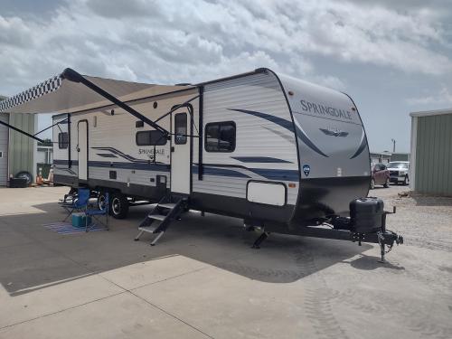 2021 KEYSTONE SPRINGDALE TAILGATOR SG32TH 36FT OVERALL  (TOY HAULER)