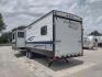 2021 WHITE/BLACK /Gray Keystone SPRINGDALE SG32TH SG32TH (4YDT32T20M3) , located at 17760 Hwy 62, Morris, OK, 74445, 35.609104, -95.877060 - YOUR ADVENTURE AWAITS CHECK OUT THIS 2021 KEYSTONE SPRINGDALE TAILGATOR TOY HAULER SG32TH 36FT OVERALL WITH A 21FT POWER AWNING. IN THE FRONT IS THE BEDROOM WITH A QUEEN SIZE BED, OVERHEAD DOUBLE SHELF, 2 WARDROBE CLOSETS, STORAGE NEXT TO THE BED AND UNDER. IN THE LIVING AND KITCHEN AREA IS THE ENTE - Photo#4