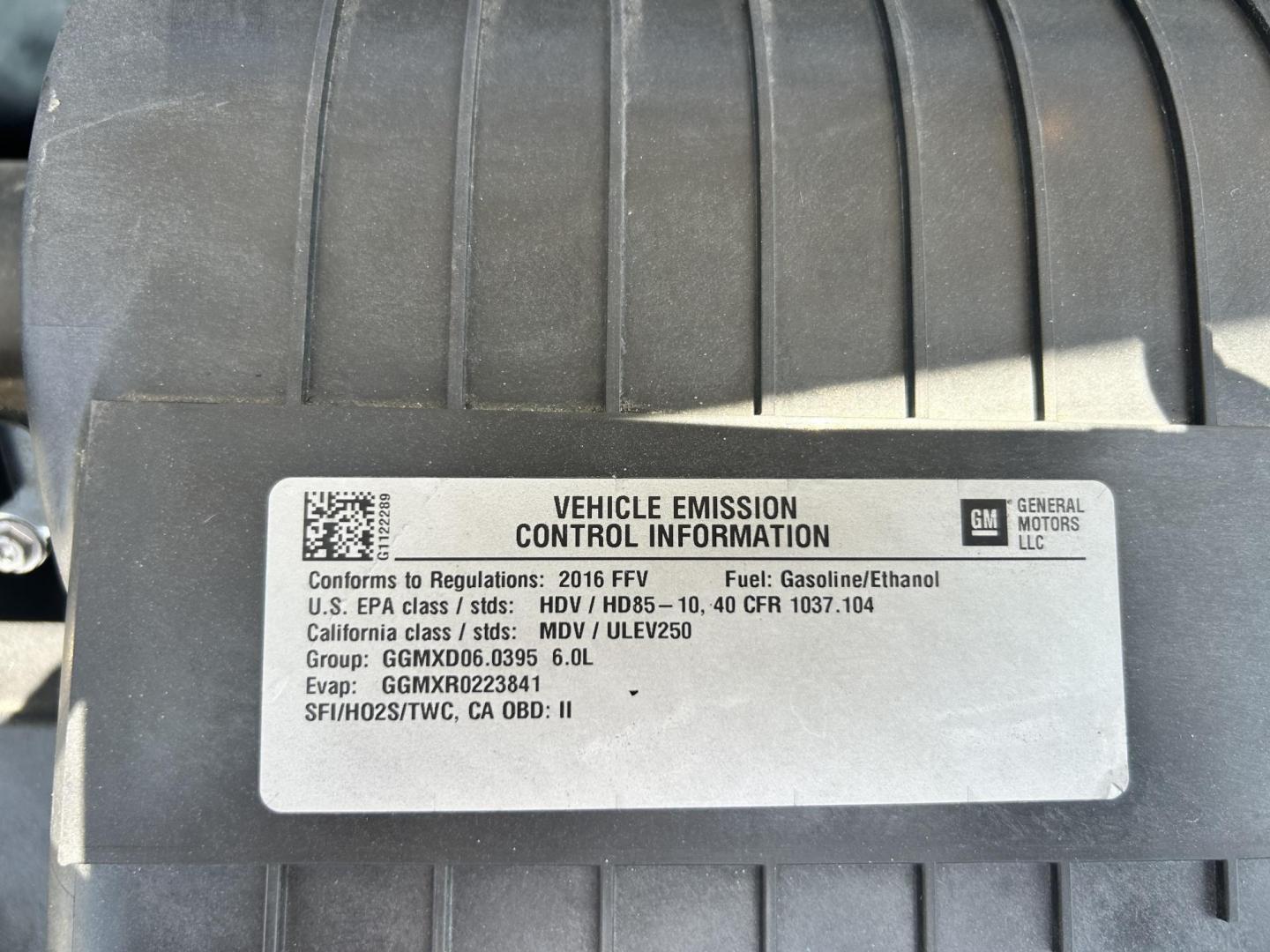2016 Silver /Gray GMC Savana Cargo (1GTZ7GFBXG1) with an 6.0L V8 OHV 16V CNG engine, 6A transmission, located at 17760 Hwy 62, Morris, OK, 74445, (918) 733-4887, 35.609104, -95.877060 - 2016 GMC SAVANA CARGO VAN RWD WITH THE 6.0L V8 ENGINE DEDICATED CNG ONLY RUNS ON COMPRESSED NATURAL GAS. IT FEATURES KEYLESS REMOTE START, POWER LOCKS, POWER WINDOWS, POWER MIRRORS, CLOTH INTERIOR, MANUAL SEATS, CRUISE CONTROL, TRACTION CONTROL, HAUL MODE, AM/FM RADIO, USB PORT, AUXILARY PORT, SLI - Photo#25