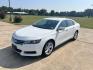 2015 WHITE /Gray Chevrolet Impala (2G1135SN4F9) with an 3.6L V6 DOHC 24V CNG engine, 6A transmission, located at 17760 Hwy 62, Morris, OK, 74445, (918) 733-4887, 35.609104, -95.877060 - 2015 CHEVY IMPALA HAS THE 3.6 V6 ENGINE AND IS FWD. THE IMPALA IS A BI-FUEL CAR THAT RUNS ON BOTH CNG (COMPRESSED NATUAL GAS) OR GASOLINE. THIS CAR FEATURES KEYLESS REMOTE START, KEYLESS REMOTE ENTRY, POWER LOCKS, POWER WINDOWS, POWER SEATS, POWER MIRRORS, AM/FM STEREO, CLOTH SEATS, BACK UP CAMERA, - Photo#0