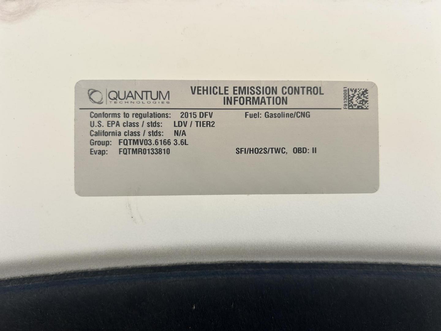 2015 WHITE /Gray Chevrolet Impala (2G1135SN4F9) with an 3.6L V6 DOHC 24V CNG engine, 6A transmission, located at 17760 Hwy 62, Morris, OK, 74445, (918) 733-4887, 35.609104, -95.877060 - 2015 CHEVY IMPALA HAS THE 3.6 V6 ENGINE AND IS FWD. THE IMPALA IS A BI-FUEL CAR THAT RUNS ON BOTH CNG (COMPRESSED NATUAL GAS) OR GASOLINE. THIS CAR FEATURES KEYLESS REMOTE START, KEYLESS REMOTE ENTRY, POWER LOCKS, POWER WINDOWS, POWER SEATS, POWER MIRRORS, AM/FM STEREO, CLOTH SEATS, BACK UP CAMERA, - Photo#23