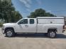 2013 WHITE /Gray Chevrolet Silverado 2500HD Work Truck Ext. Cab 4WD (1GC2KVCB1DZ) with an 6.0L V8 OHV 16V CNG engine, 6-Speed Automatic transmission, located at 17760 Hwy 62, Morris, OK, 74445, (918) 733-4887, 35.609104, -95.877060 - 2013 CHEVY SILVERADO 4WD WITH THE 6.0L V8 ENGINE. THIS TRUCK FEATURES MANUAL WINDOWS, MANUAL LOCKS, MANUAL MIRRORS, MANUAL SEATS, LEATHER INTERIOR, CRUSIE CONTROL, TRACTION CONTROL, AND AM/FM RADIO. CAMPER SHELL WITH SHELVES AND CARGO SLIDER, DIMENSIONS INVERTER AND TRAILER HITCH. ONLY 184,332 MILE - Photo#7