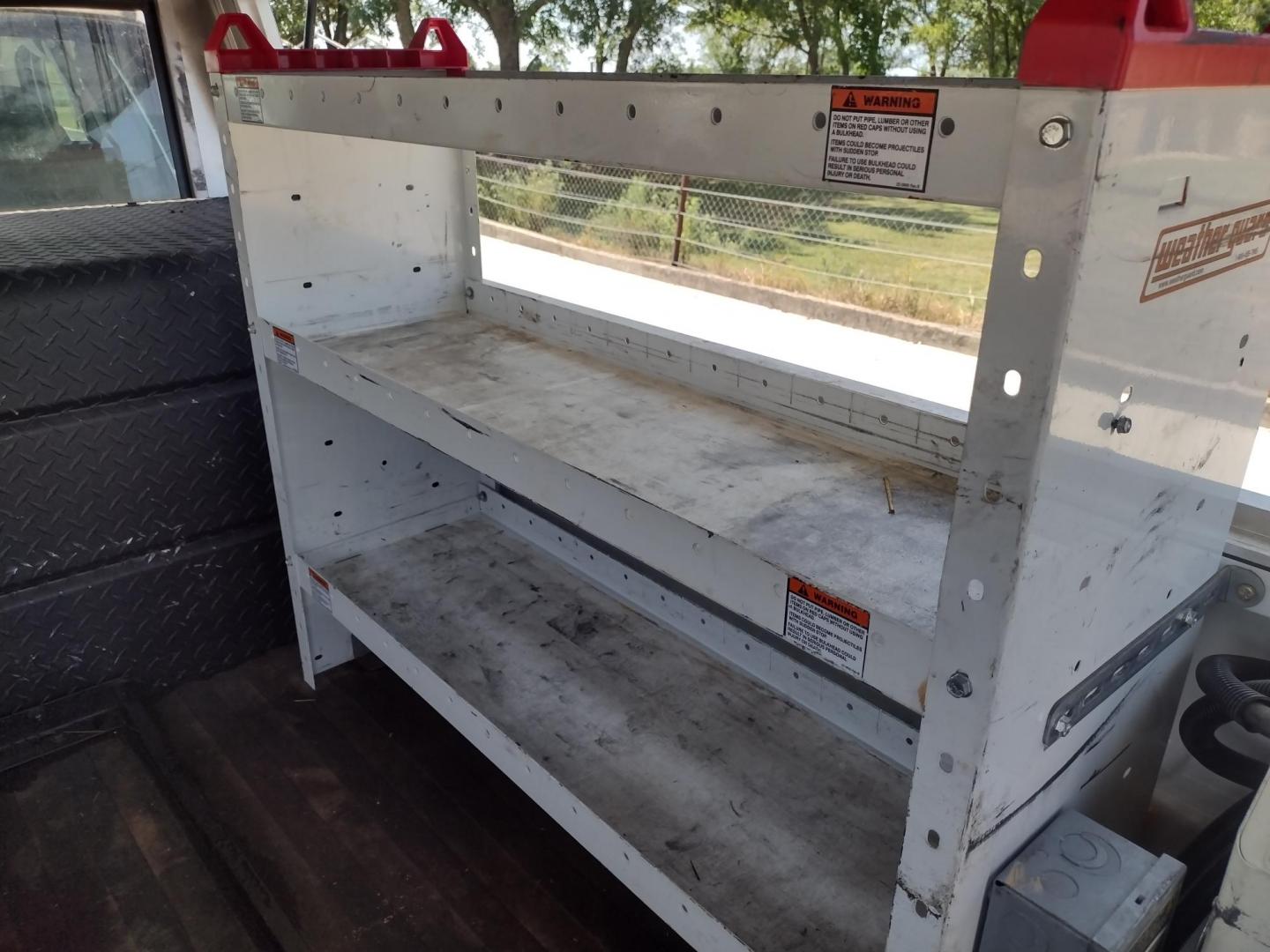 2013 WHITE /Gray Chevrolet Silverado 2500HD Work Truck Ext. Cab 4WD (1GC2KVCB1DZ) with an 6.0L V8 OHV 16V CNG engine, 6-Speed Automatic transmission, located at 17760 Hwy 62, Morris, OK, 74445, (918) 733-4887, 35.609104, -95.877060 - 2013 CHEVY SILVERADO 4WD WITH THE 6.0L V8 ENGINE. THIS TRUCK FEATURES MANUAL WINDOWS, MANUAL LOCKS, MANUAL MIRRORS, MANUAL SEATS, LEATHER INTERIOR, CRUSIE CONTROL, TRACTION CONTROL, AND AM/FM RADIO. CAMPER SHELL WITH SHELVES AND CARGO SLIDER, DIMENSIONS INVERTER AND TRAILER HITCH. ONLY 184,332 MILE - Photo#30
